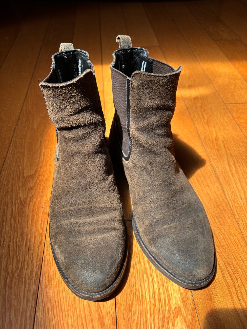 Thursday Boot Company Brown Suede Chelsea Ankle Boots